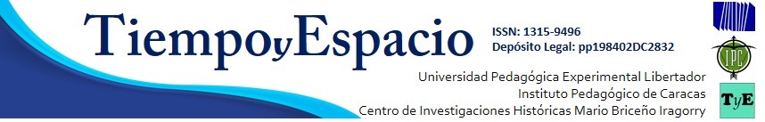 Revista Tiempo y Espacio- Centro de Investigaciones Históricas Mario Briceño Iragorry